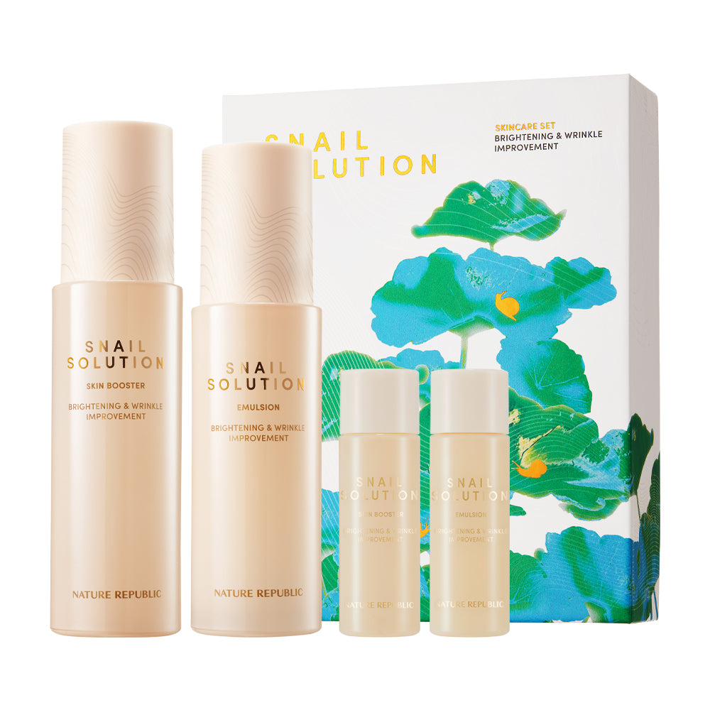 NATURE REPUBLIC Schneckenlösung Hautpflegeset