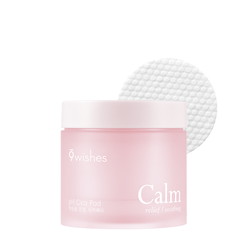 9wishes pH Calm Cica Toner Pad 70 sheet