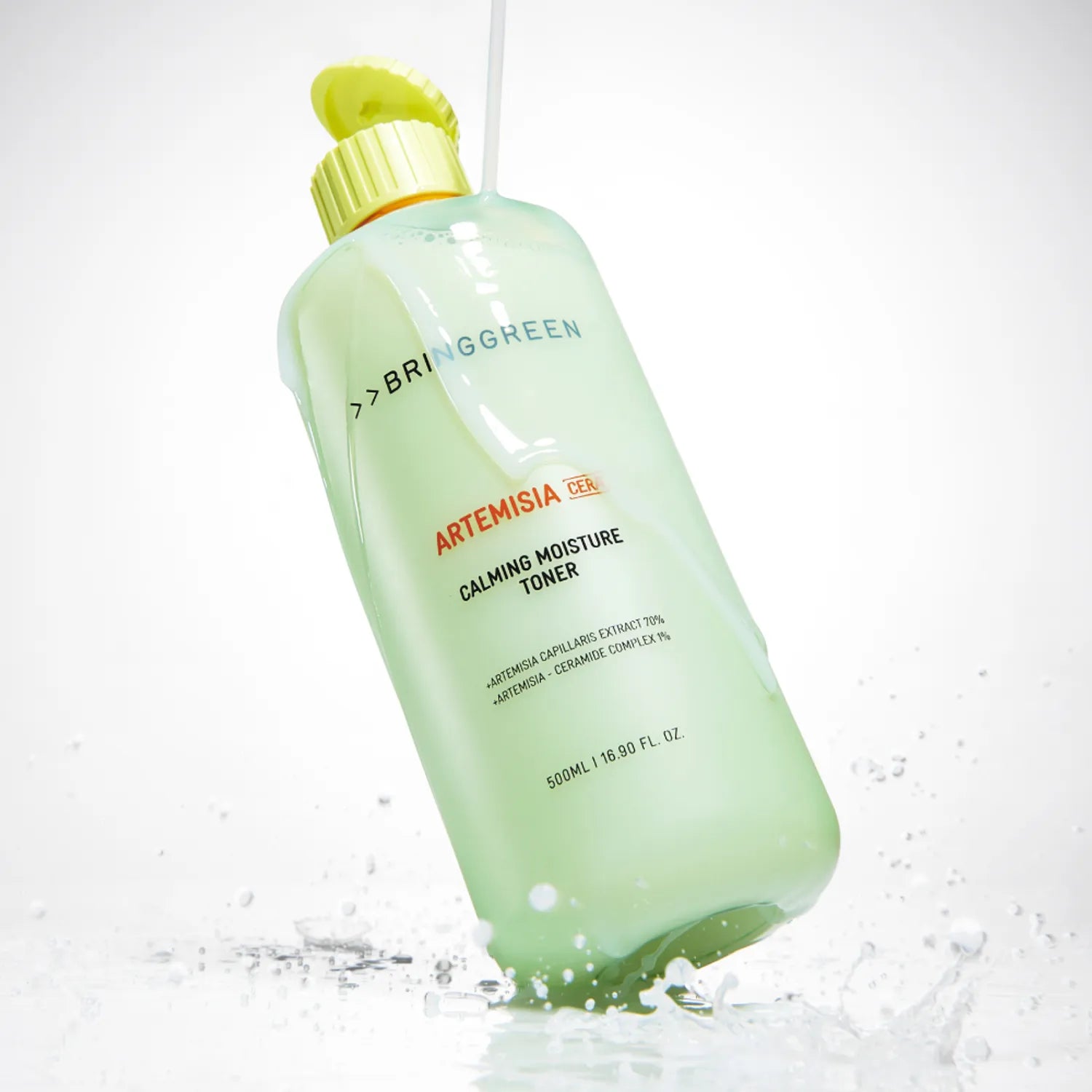 BRINGGREEN Artemisia Cera Calming Moisture Toner – Korean toner with artemisia and ceramides for fast-absorbing, long-lasting hydration and skin barrier support.