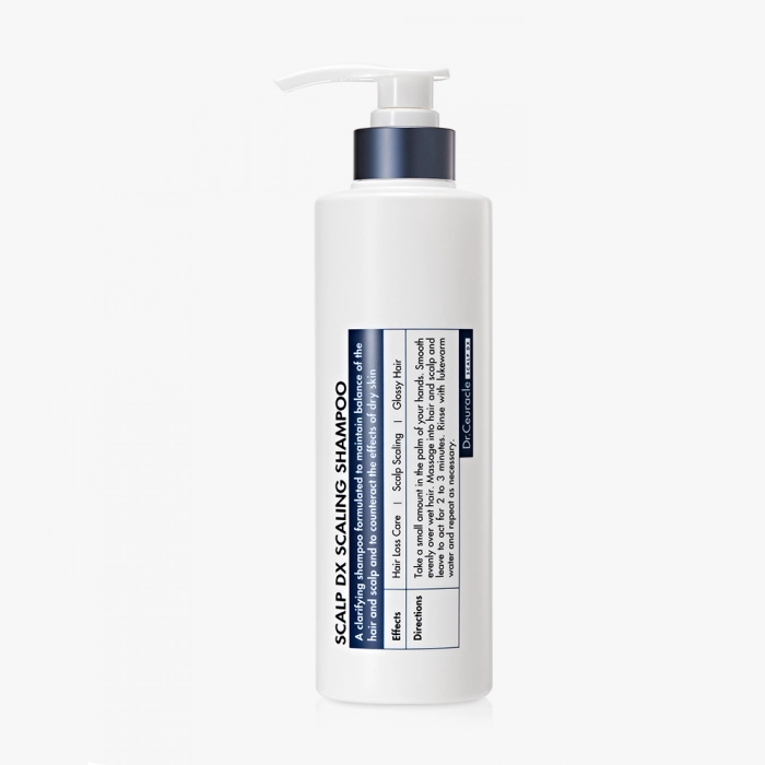 Dr.Ceuracle shampoo formula with 20 botanical extracts and cooling actives
