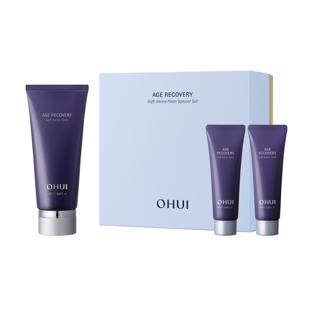 O HUI Age Recovery Soft Amino Foam Spezialset