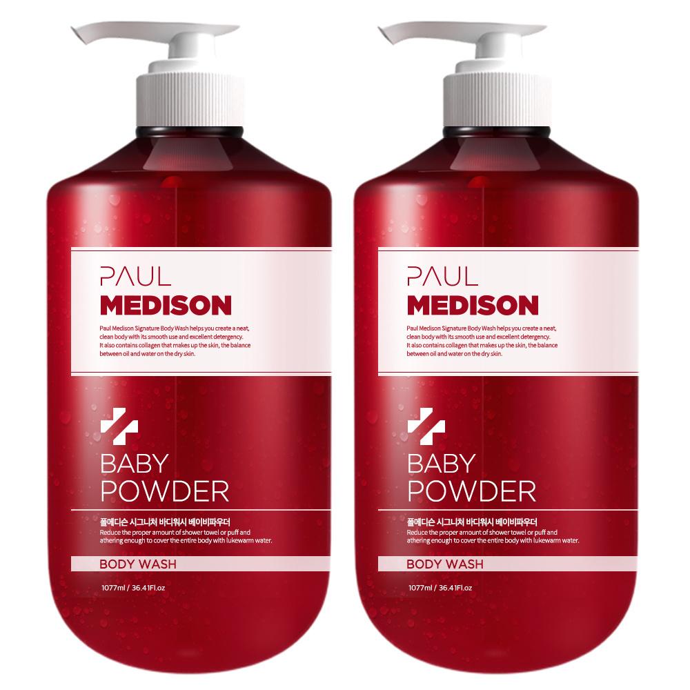 Paul Madison Signature Duschgel, Duft: Weißer Moschus, 1077 ml, 2 Stück