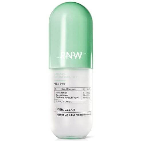 RNW DER. CLEAR Sanfter Lippen- und Augen-Make-up-Entferner, 120 ml
