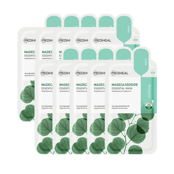 MEDIHEAL Madecassoside Essential Maskenblatt x 10