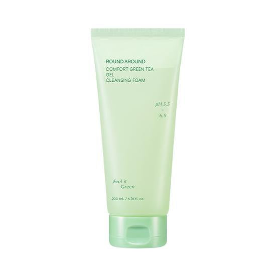 ROUND AROUND Comfort Grüner Tee Gel-Reinigungsschaum 200ml