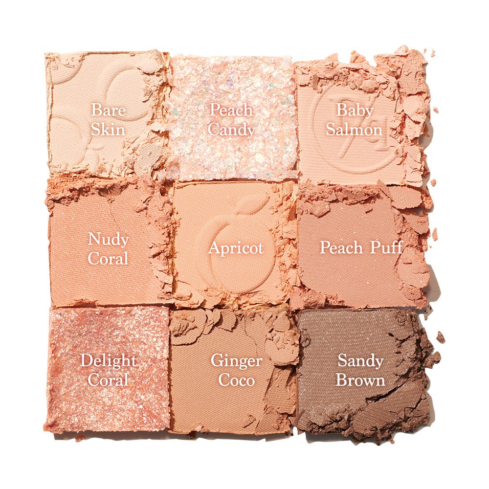 dasique Lidschattenpalette – 14 Peach Squeeze