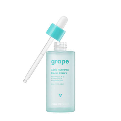 DANKE, BAUER, Grape Aqua Hyaluron Biome Serum, 50 ml