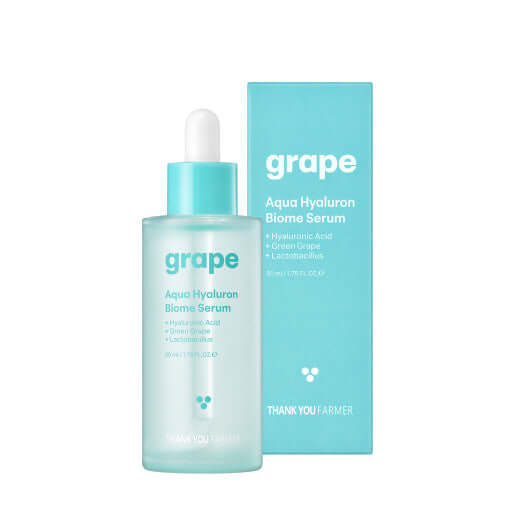 DANKE, BAUER, Grape Aqua Hyaluron Biome Serum, 50 ml
