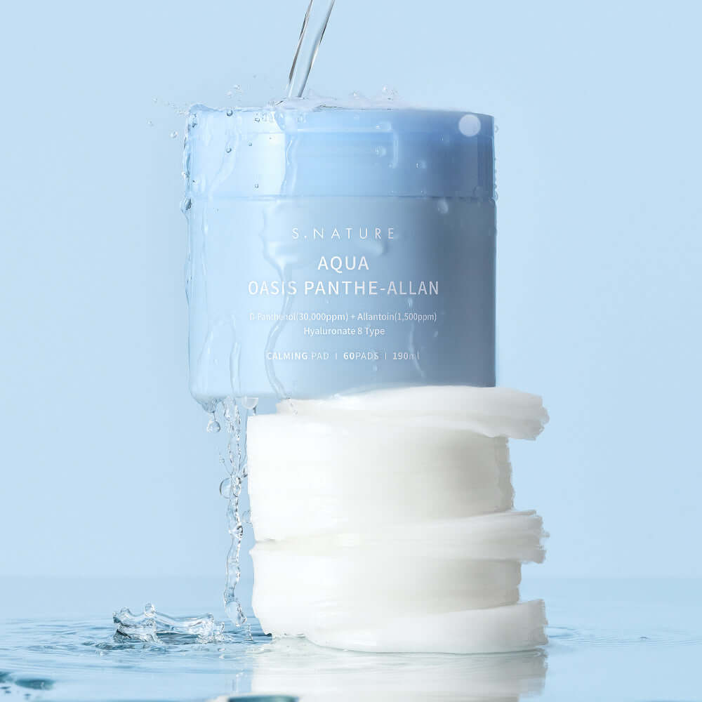 S.NATURE Aqua Oasis Panthe-Allan Beruhigungspad 60P 190ml