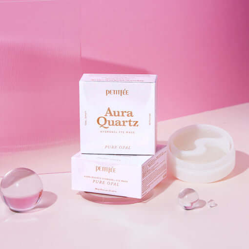 PETITFEE Aura Quarz Augenmaske Reiner Opal