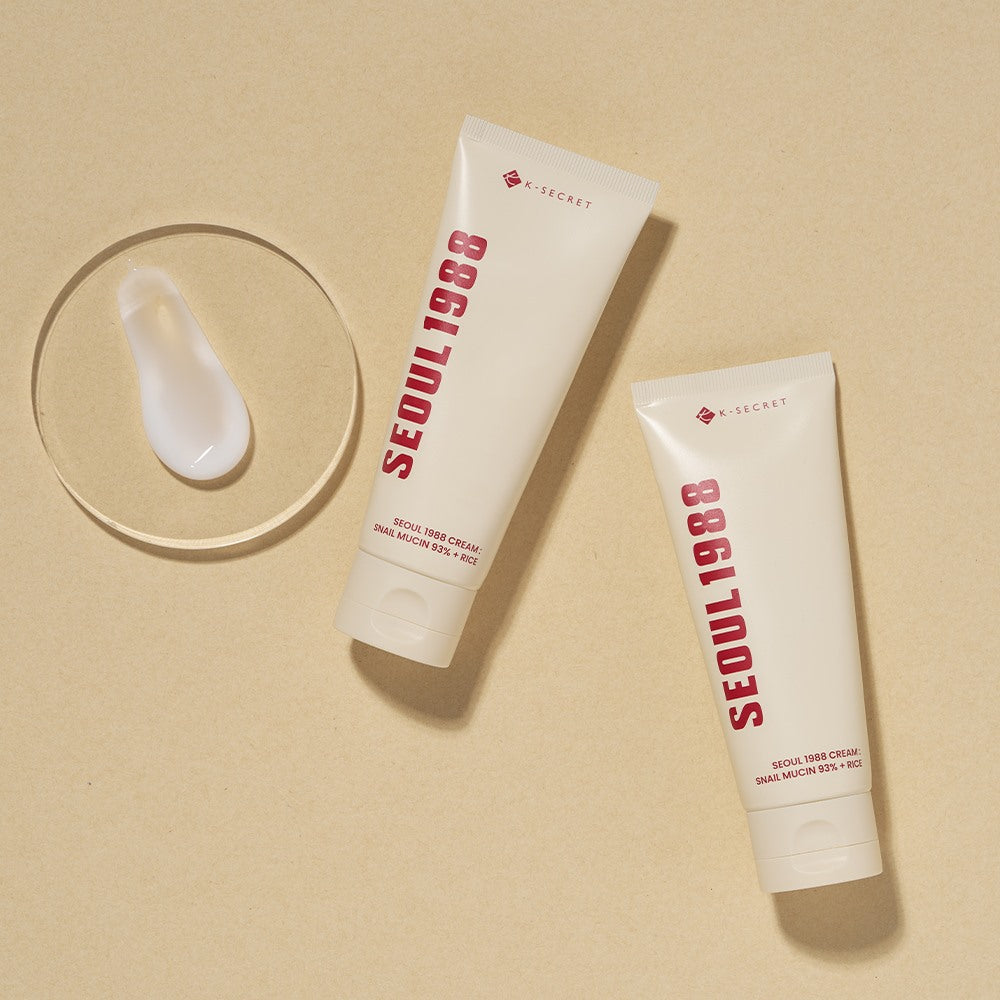 K-SECRET SEOUL 1988 Creme: Schneckenschleim 93 % + Reis 100 ml