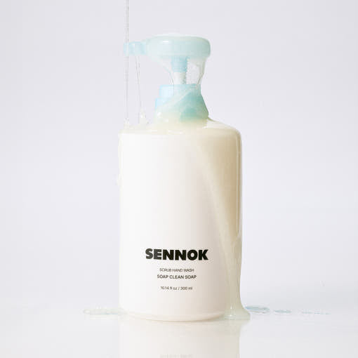 SENNOK Scrub Handwaschseife, saubere Seife, 300 ml