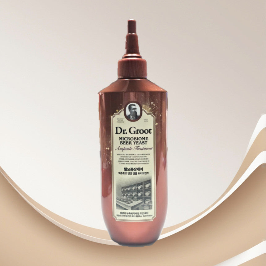 korean scalp ampoule with beer yeast and probiotics complex