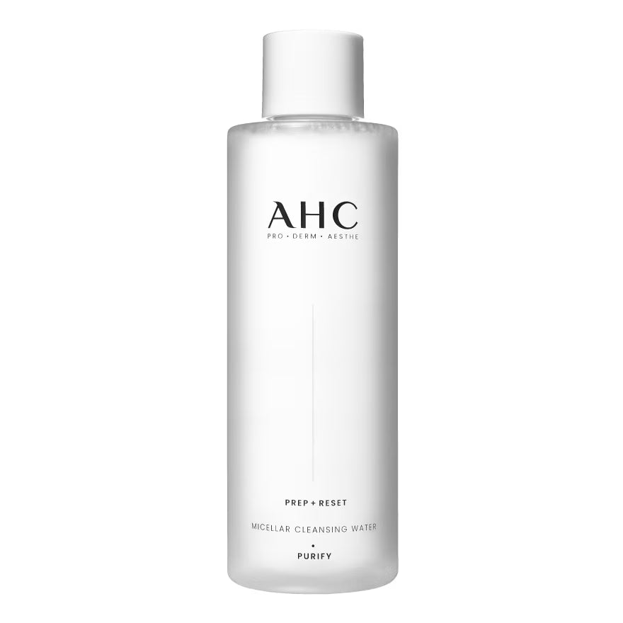 AHC Prep + Reset Micellar Cleansing Water 255ml