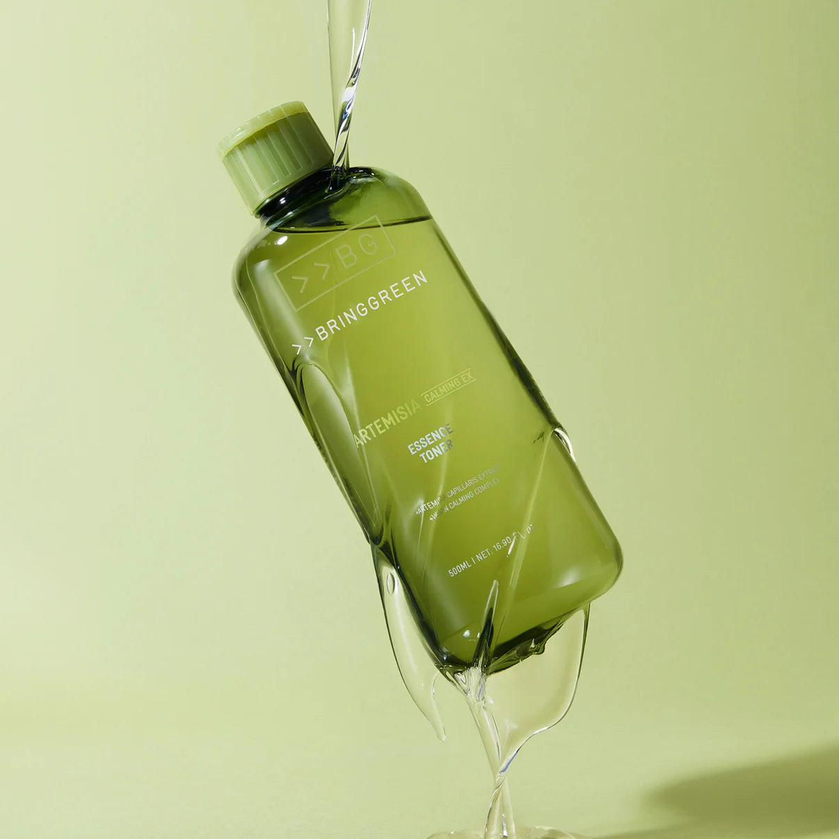 BRINGGREEN Artemisia Calming EX Essence Toner – Korean vegan hydrating and soothing toner with Fresh Artemisia, Panthenol, and Allantoin for sensitive skin