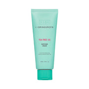BRINGGREEN Tea Tree Cica Soothing Cream Plus – Korean soothing cream with 5-Tea Tree Complex and cica for calming, cooling, and hydrating sensitive skin.