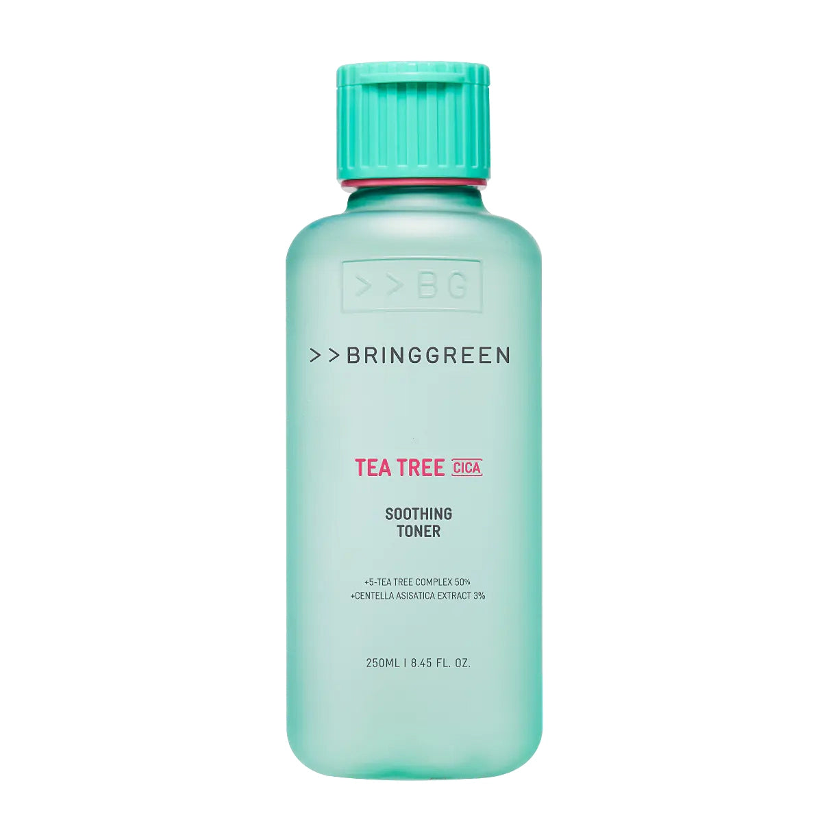BRINGGREEN Tea Tree Cica Soothing Toner – Korean toner with 5-Tea Tree Complex and Cica for calming, cooling, and moisturizing sensitive or acne-prone skin.