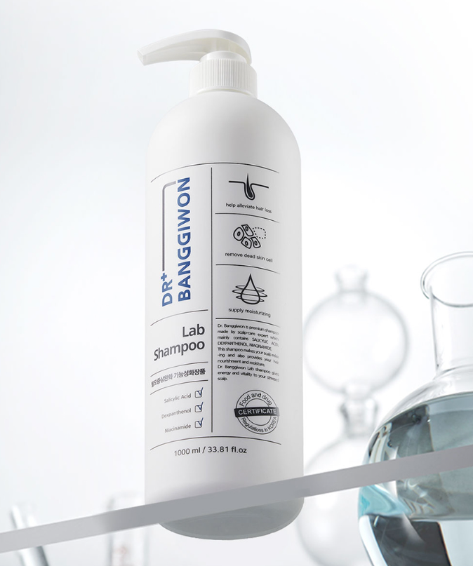 Dr.BANGGIWON Lab Anti-hair loss Shampoo 1L in sleek professional bottle