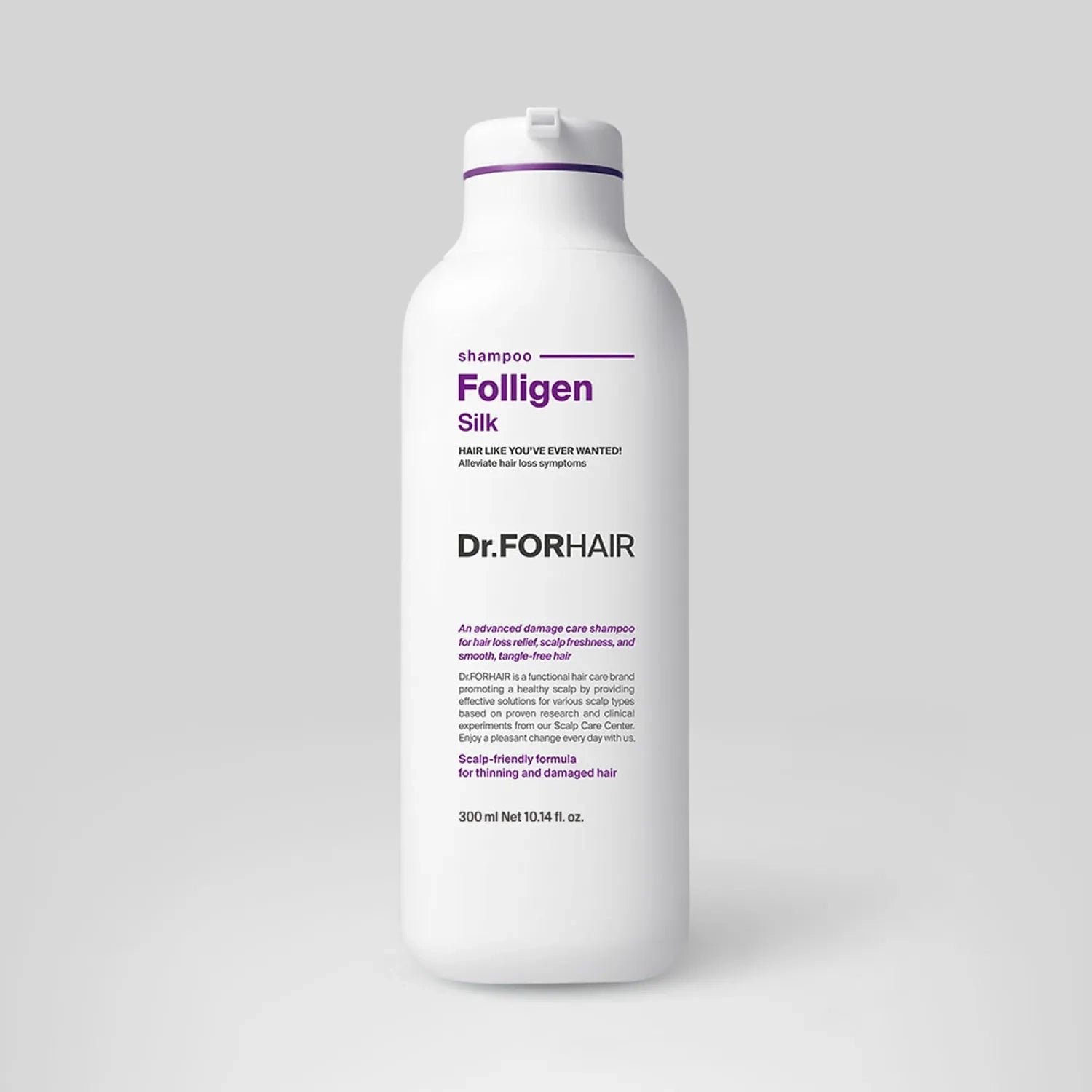 Protein and hyaluronic complex in Dr.FORHAIR Folligen Silk formula