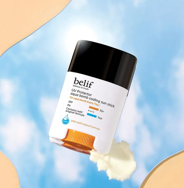 belif UV Protector Aqua Bomb Cooling Sun Stick