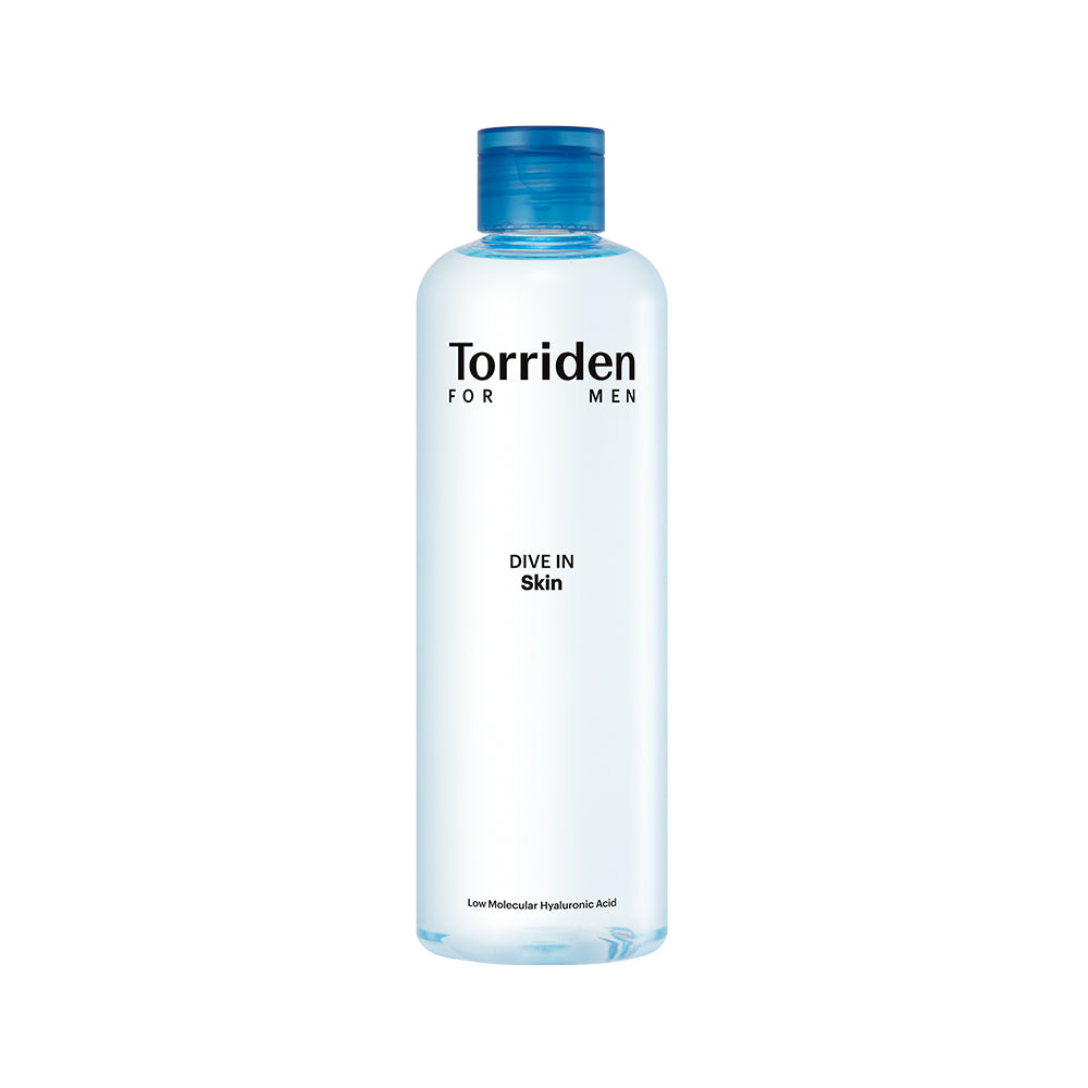 Torriden bottle for men on a white background