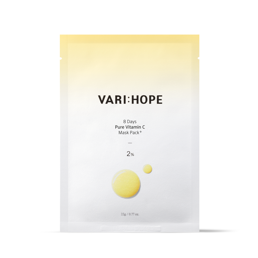 VARIHOPE 8 Tage reines Vitamin C-Maskenpaket x 5