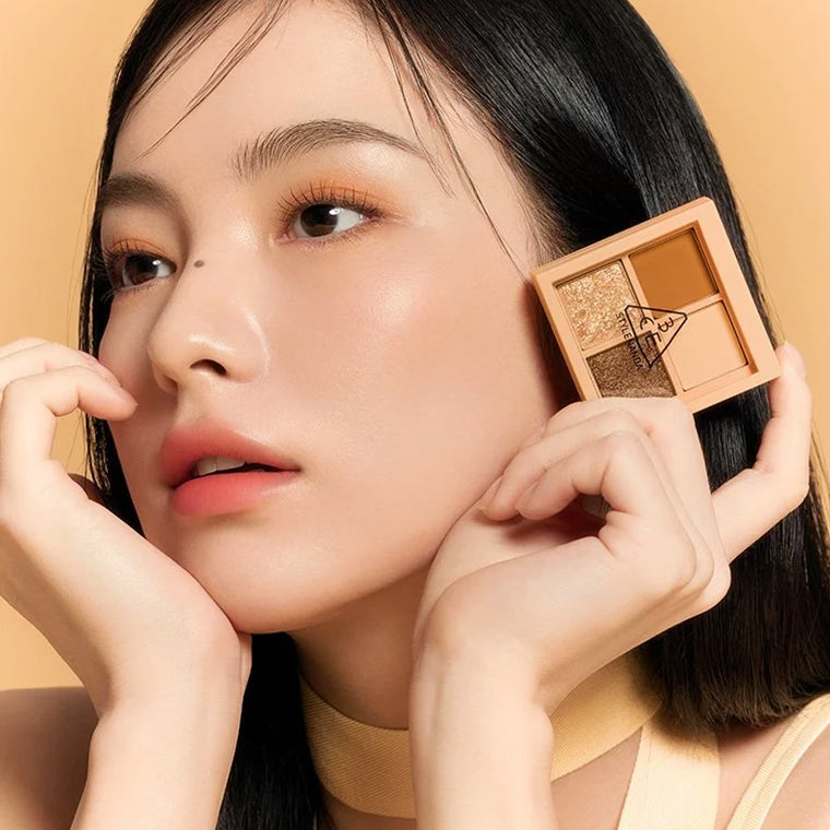 3CE Mini Multi Eye Color Palette • Almond Fudge