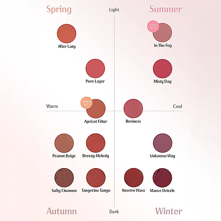 3CE Blur Matte Lippenstift