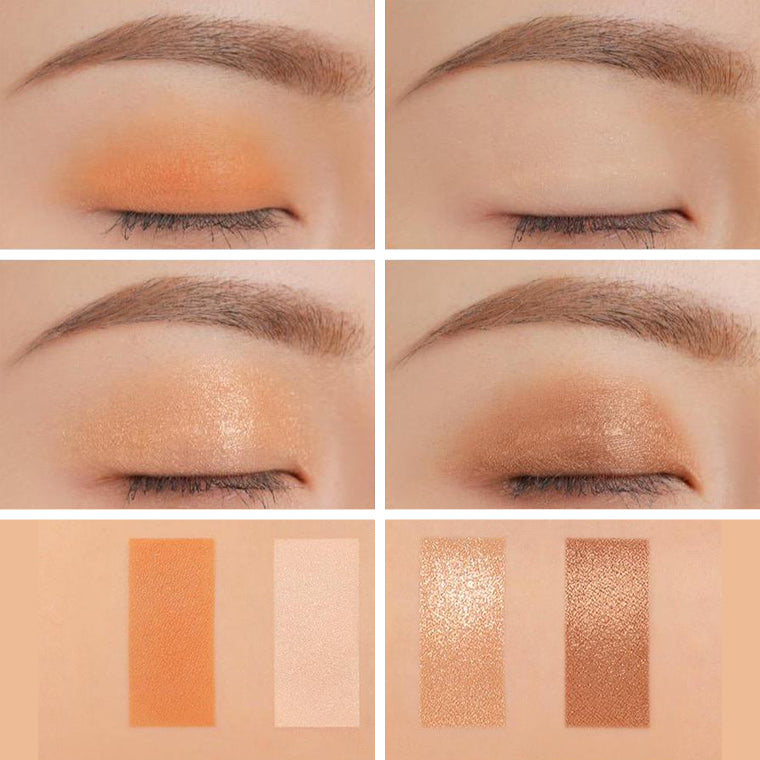 3CE Mini Multi Eye Color Palette • Almond Fudge