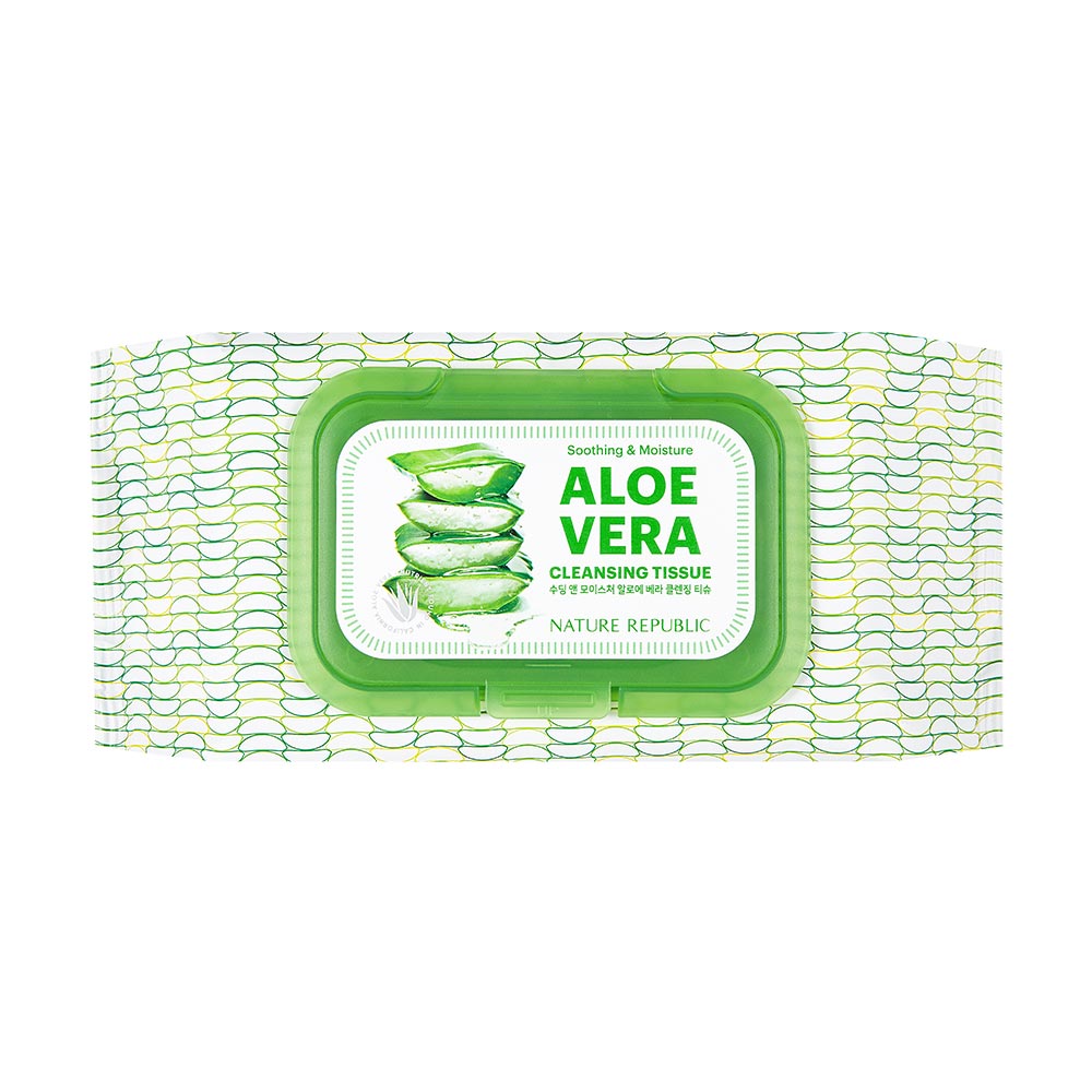 NATURE REPUBLIC California Aloe Vera Reinigungstücher x 2