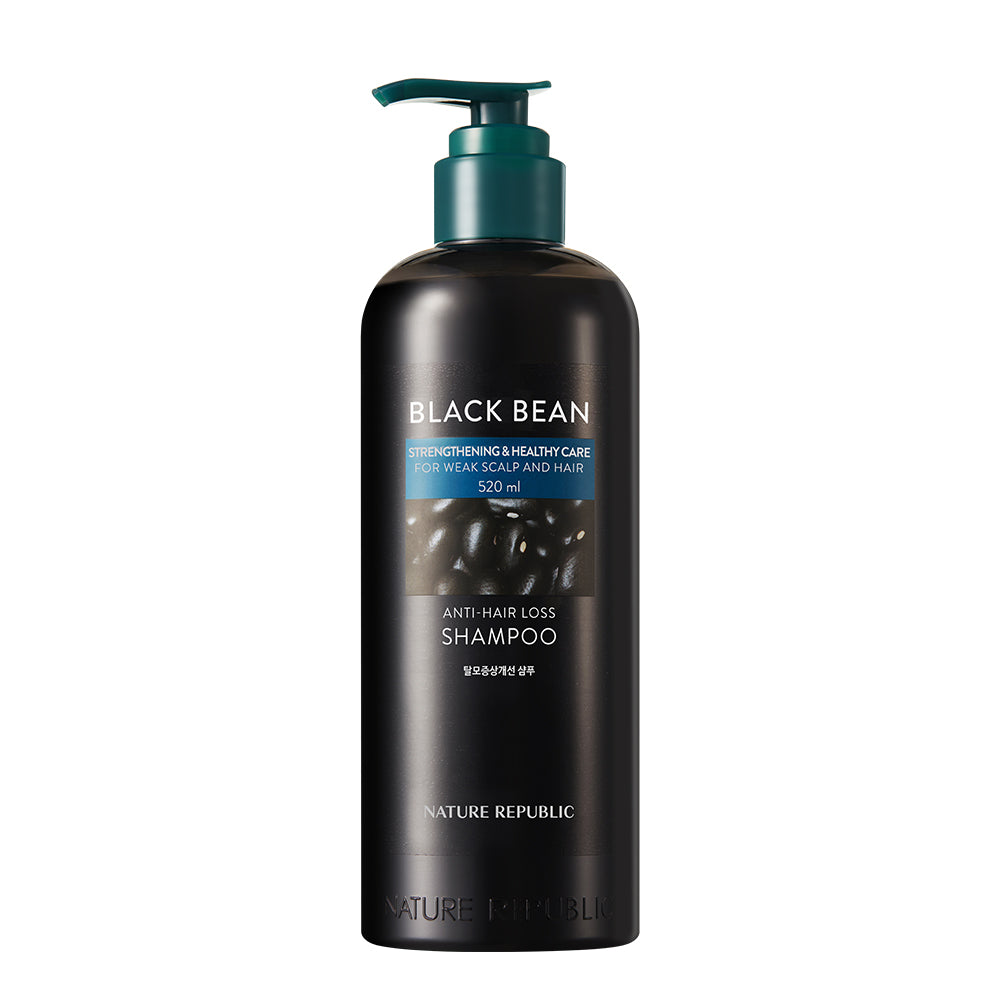 NATURE REPUBLIC Schwarze Bohnen Anti-Haarausfall-Wurzelshampoo 520 ml