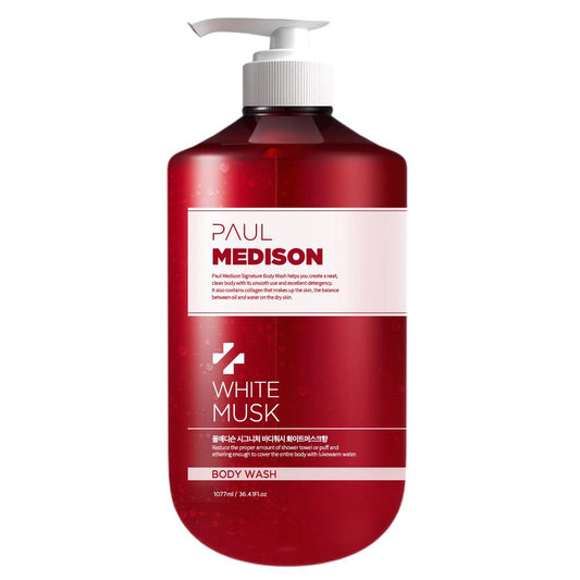 Paul Madison Signature Duschgel, Duft: Weißer Moschus, 1077 ml