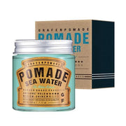 Jar of Grafenpomade Pomade Sea Water with packaging on a white background