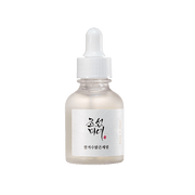 A glass dropper bottle of Beauty of Joseon Glow Deep Serum with a white label.