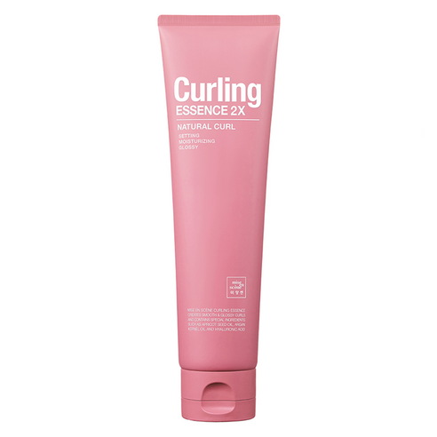 150ml tube of Mise-en-scène Curling Essence 2X Natural Curl for soft, flowing curl styling