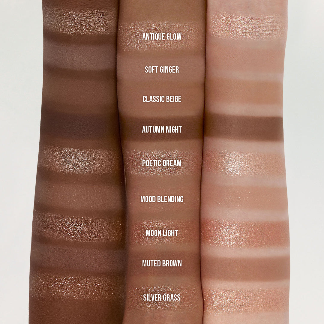 dasique Lidschattenpalette – 10 Autumn Breeze