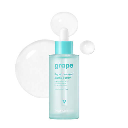 DANKE, BAUER, Grape Aqua Hyaluron Biome Serum, 50 ml 