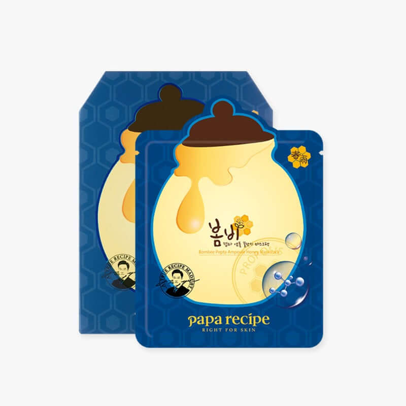 Papa Recipe Bombee Pepta Ampulle Honigmasken-Set, 25 g x 10 Stück