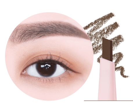 lilybyred – Harter, flacher Augenbrauenstift