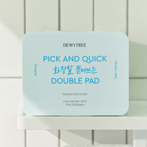 듀이트리 픽앤퀵 메이크업 부스팅 더블패드 100매