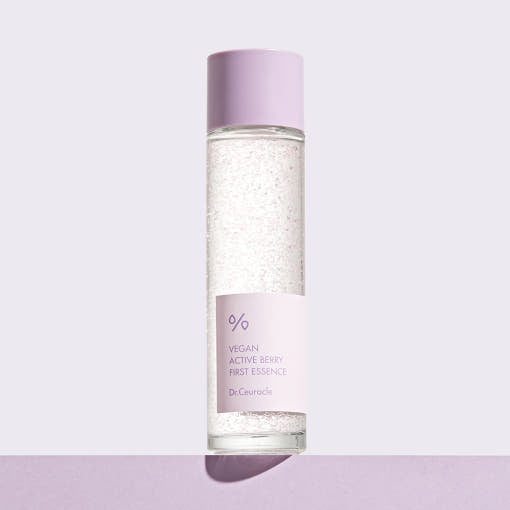 Dr. Ceuracle Vegan Active Berry First Essence 150ml bottle for hydration and skin vitality.
