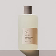 Dr. Ceuracle Vegan Aquarizing Shampoo bottle; hydrating vegan formula for dry, damaged hair and sensitive scalps