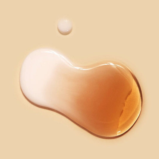 Dr.Ceuracle Vegan Kombucha Tea Essence texture, showcasing its cream and essence hybrid formula.