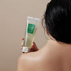 Compact 180ml AROMATICA rosemary shampoo for scalp exfoliation and nourishment
