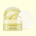 BRINGGREEN Super Lemon Glutathione Hydrogel Eye Patches – brightening patches with Jeju lemon and glutathione to reduce dark circles and discoloration.