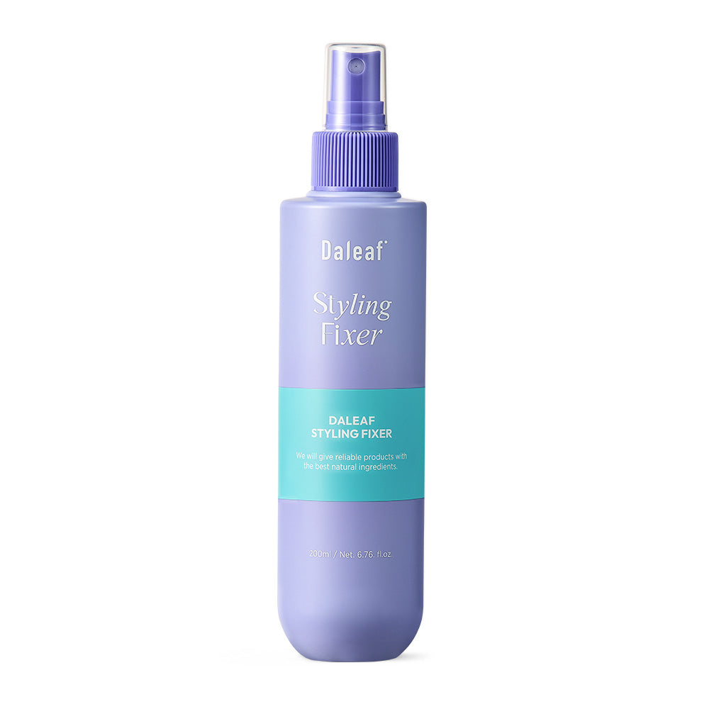 daleaf glam styling fixer 200ml bottle